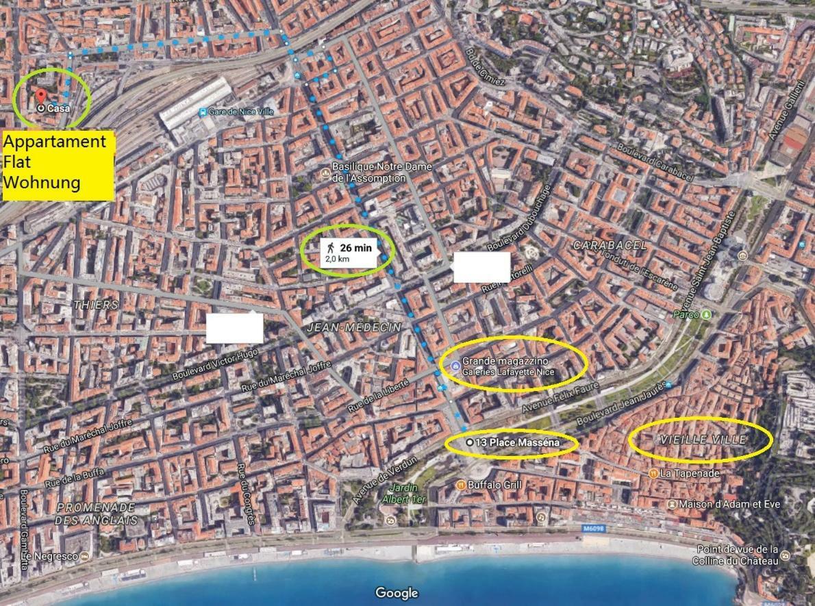 Nice/Nizza : Apartment Экстерьер фото